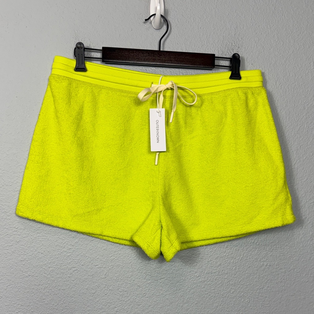 NWT Outerknown Hightide Terry Cloth Shorts